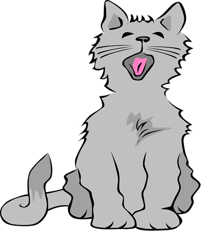 Cat Cliparts Transparent - Cat Clipart No Background (400x460)