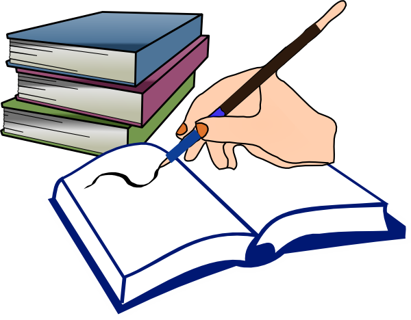 English Class Language Arts Teacher Clipart Free Images - Open Book Clip Art (600x468)