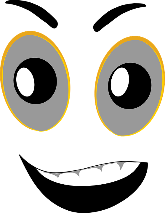 Free Vector Graphic - Scared Face (557x720)