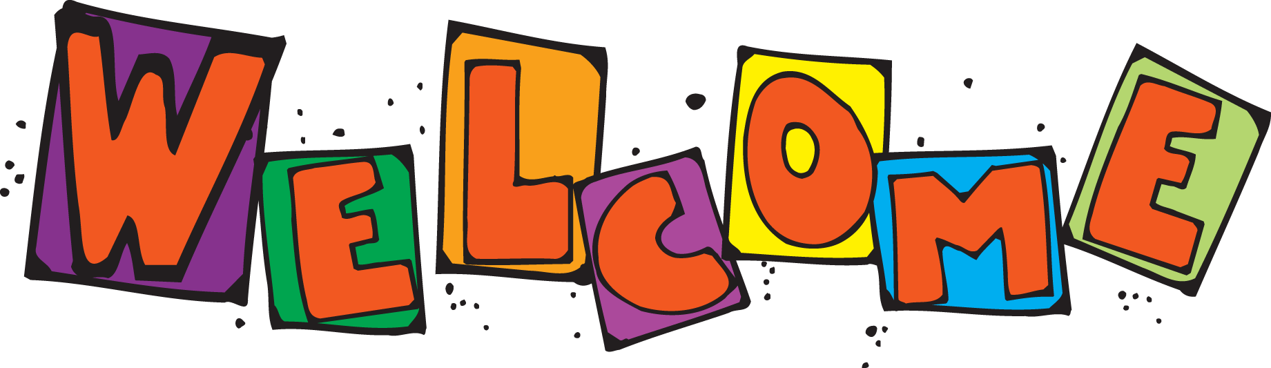 Welcome Free Clip Art (1841x533)