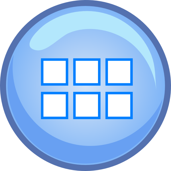 Button Menu Computer Icons Clip Art - Button Menu Computer Icons Clip Art (600x600)