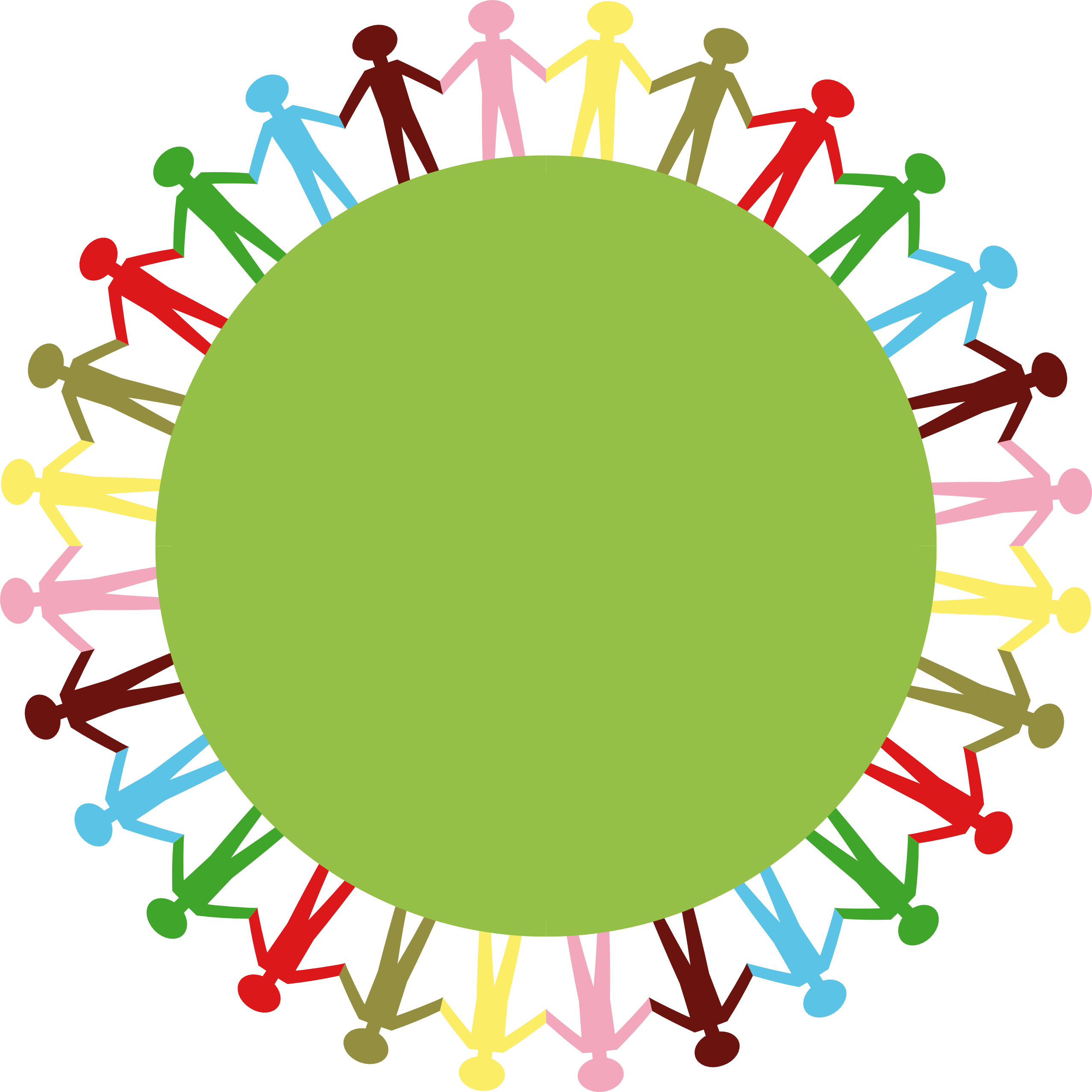 World Peace Clipart Free Download Clip Art On - We Are Big Family (2555x2555)