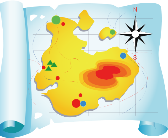 World Map Clip Art Powerpoint Free Clipart - Map Clipart (566x494)