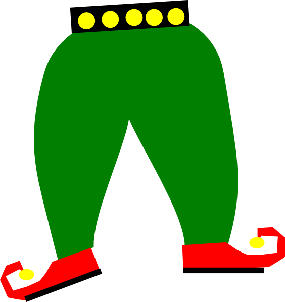 Elf Costume Clipart (564x598)