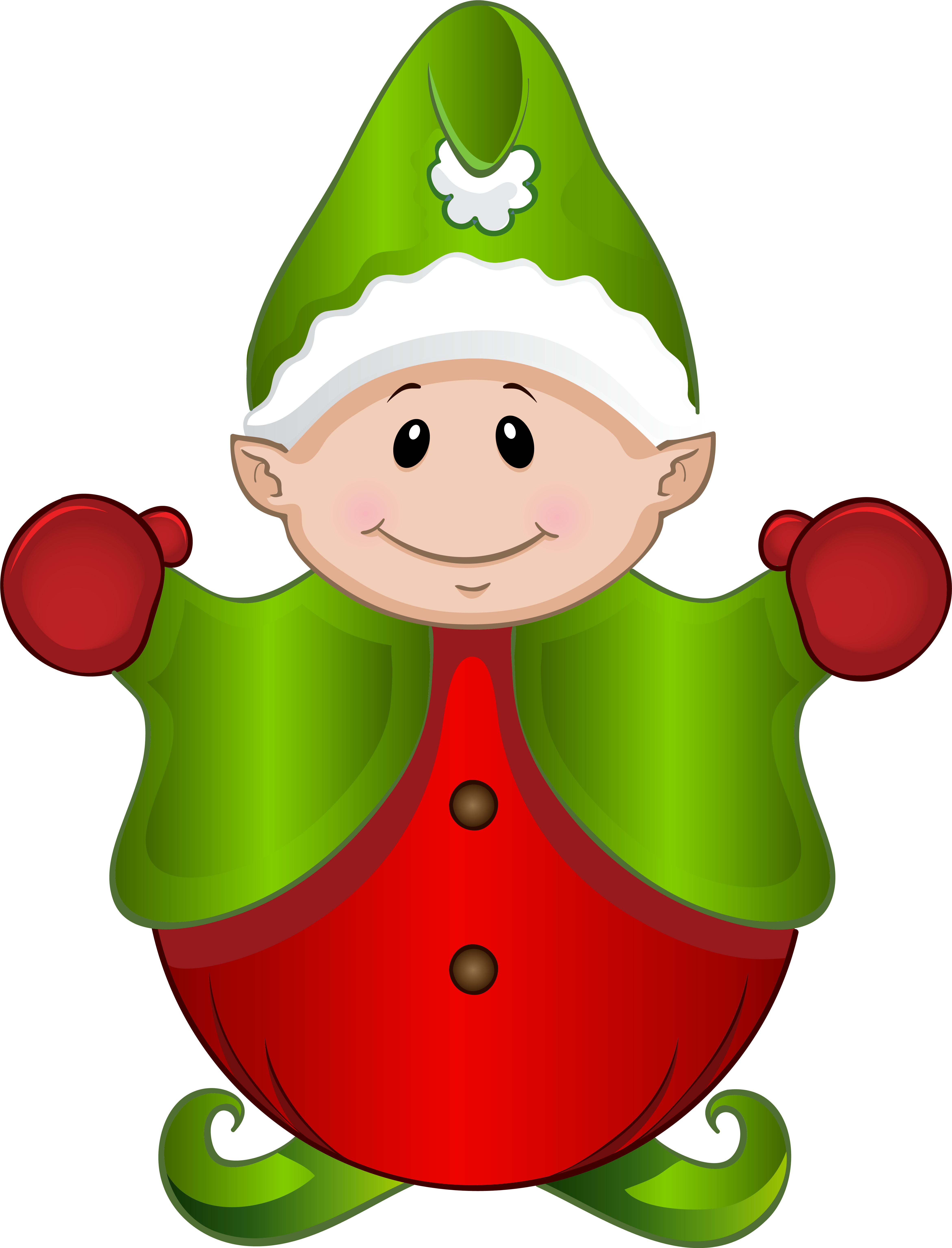 Elf Clipart Transparent Background - Cartoon (4791x6280)
