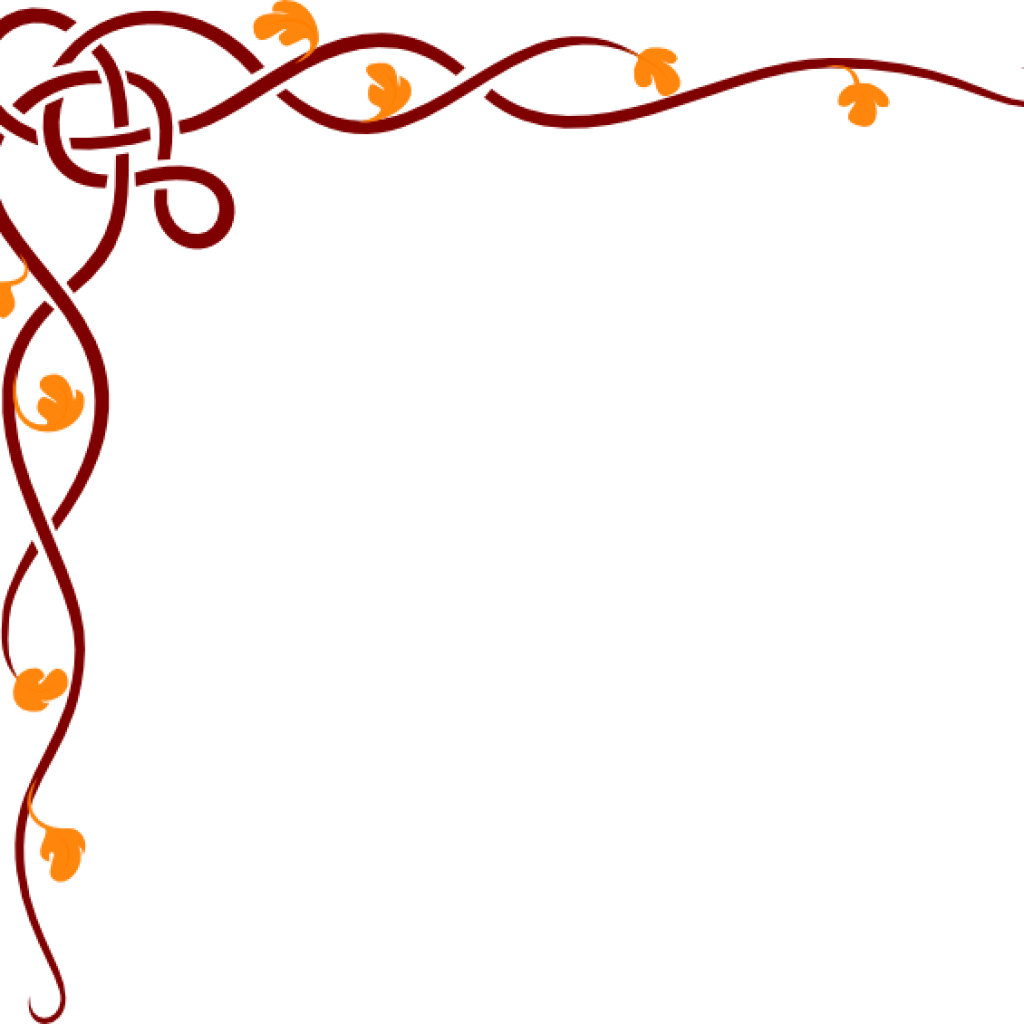 Fall Border Clipart Fall Border Clip Art At Clker Vector - Border Line Design (1024x1024)