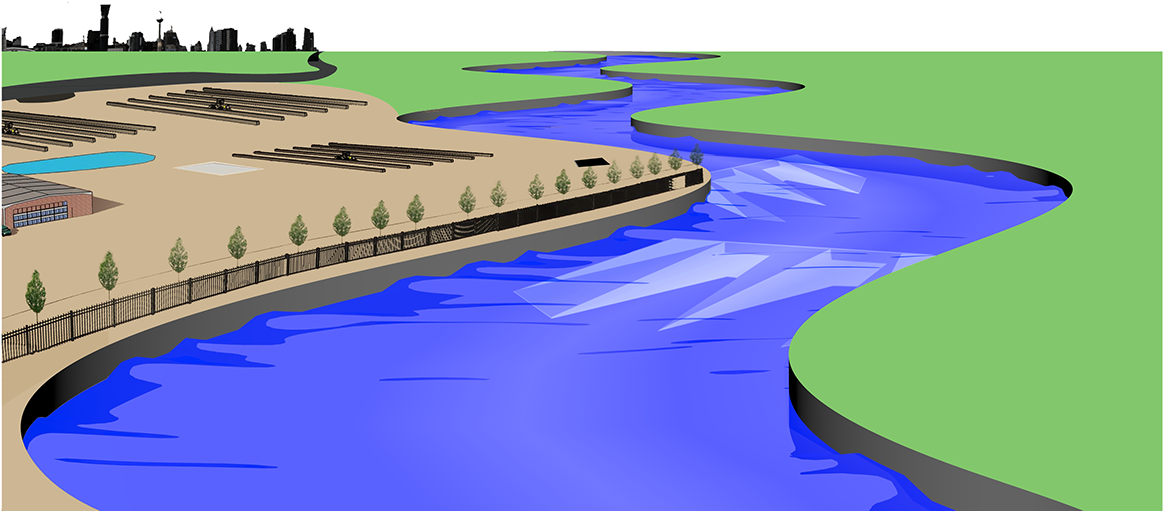 Desktop Wallpaper River Clip Art - River Water Transparent River Clipart (1597x646)