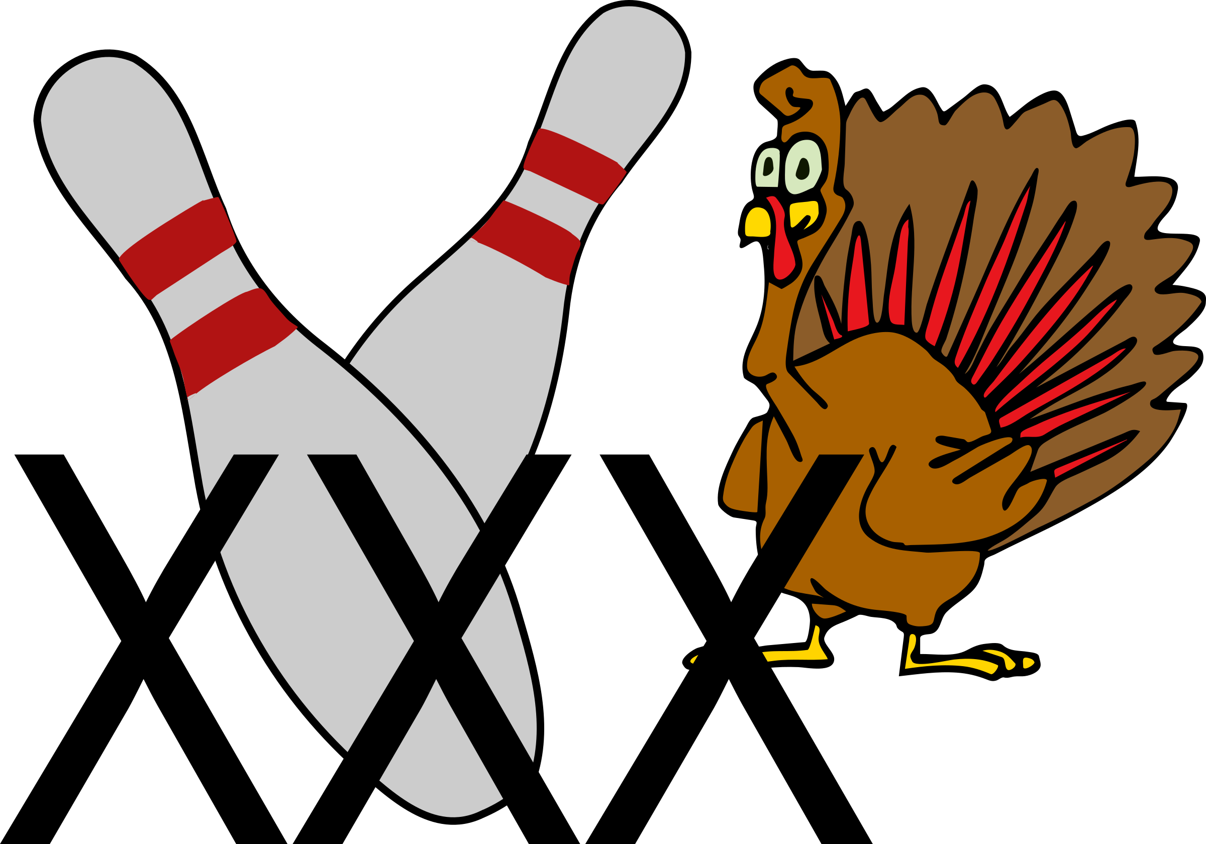 Big Image - Thanksgiving Turkey Throw Blanket (2400x1680)