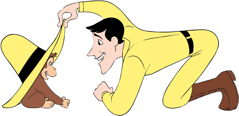 Curious George Coloring Pages (800x398)