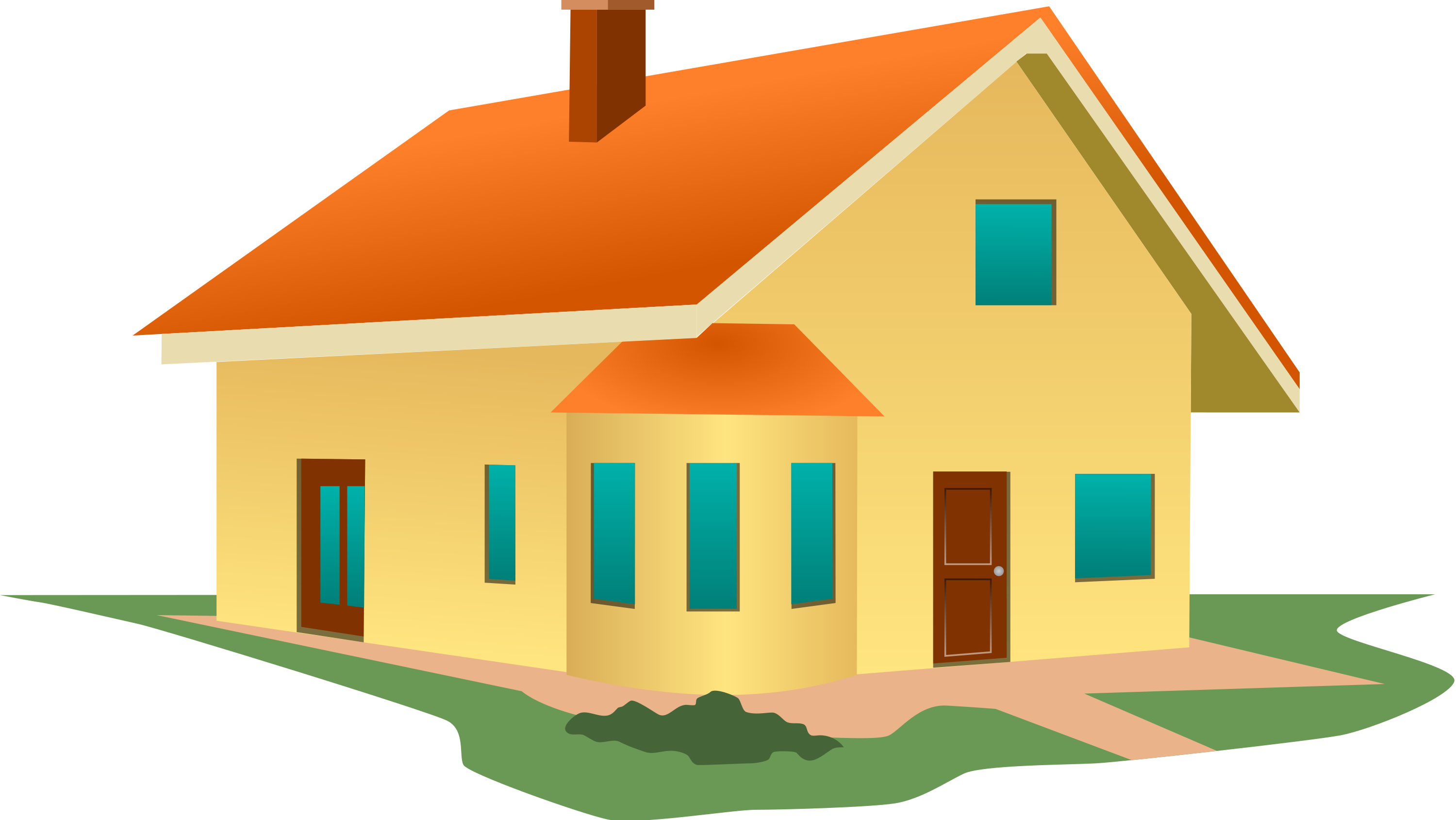 House Cliparts Transparent Free Download Clip Art Clipart - House Clipart Transparent Background (3000x1689)