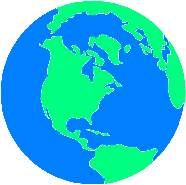 Flat Cartoon Globe Clip Art - Html Website Inspector (600x597)