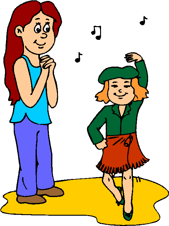 Singing And Dancing Clipart - Dance (569x736)