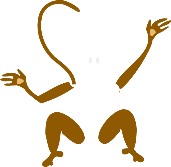 Monkey Arms And Legs (600x587)