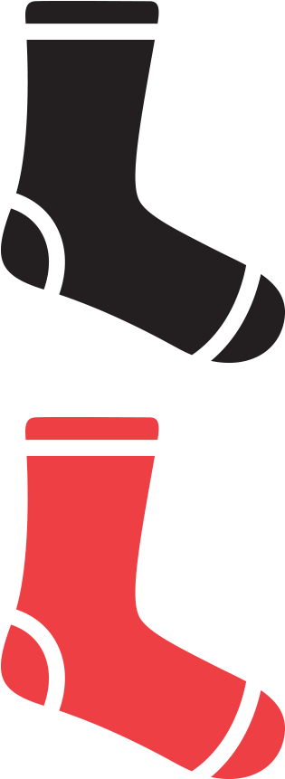 Comfort - Sock (458x916)