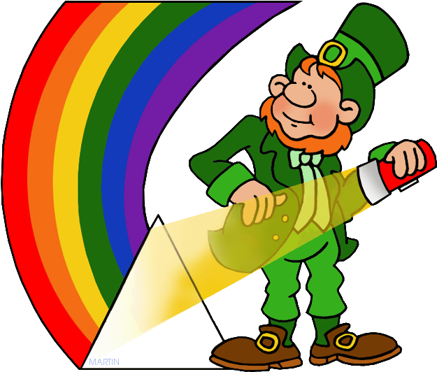 Rainbow - Physics Clipart (648x557)