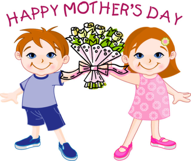 Happy Mothers Day Clipart (640x540)