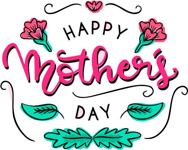 Download Simple Border Mother S Day Decoration Free - Mother's Day (664x608)