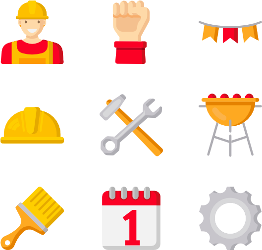 Labour Day - Labour Day Icon (600x564)