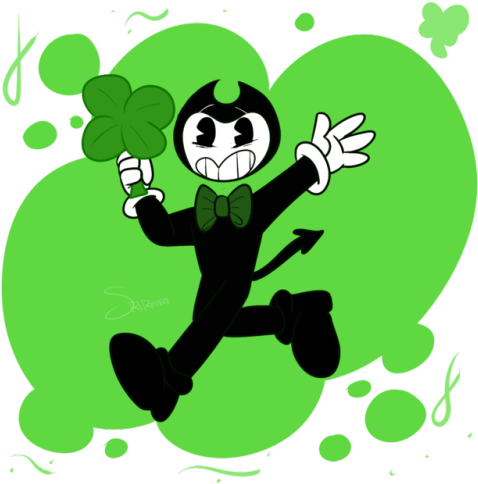 Patrick's Day Everyone - Cartoon (500x500)