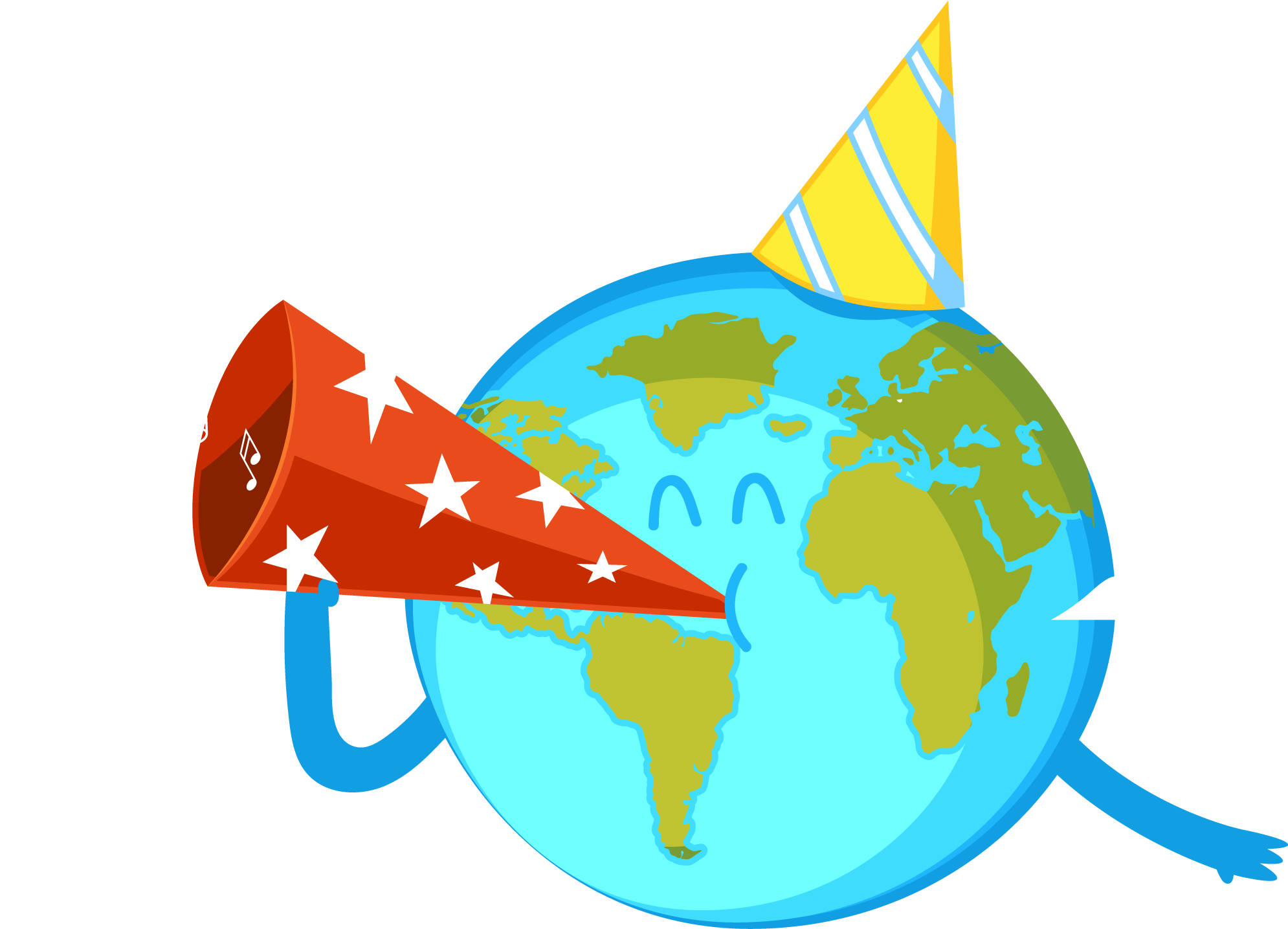 Vector Funny Earth - Vector Funny Earth (2100x2100)