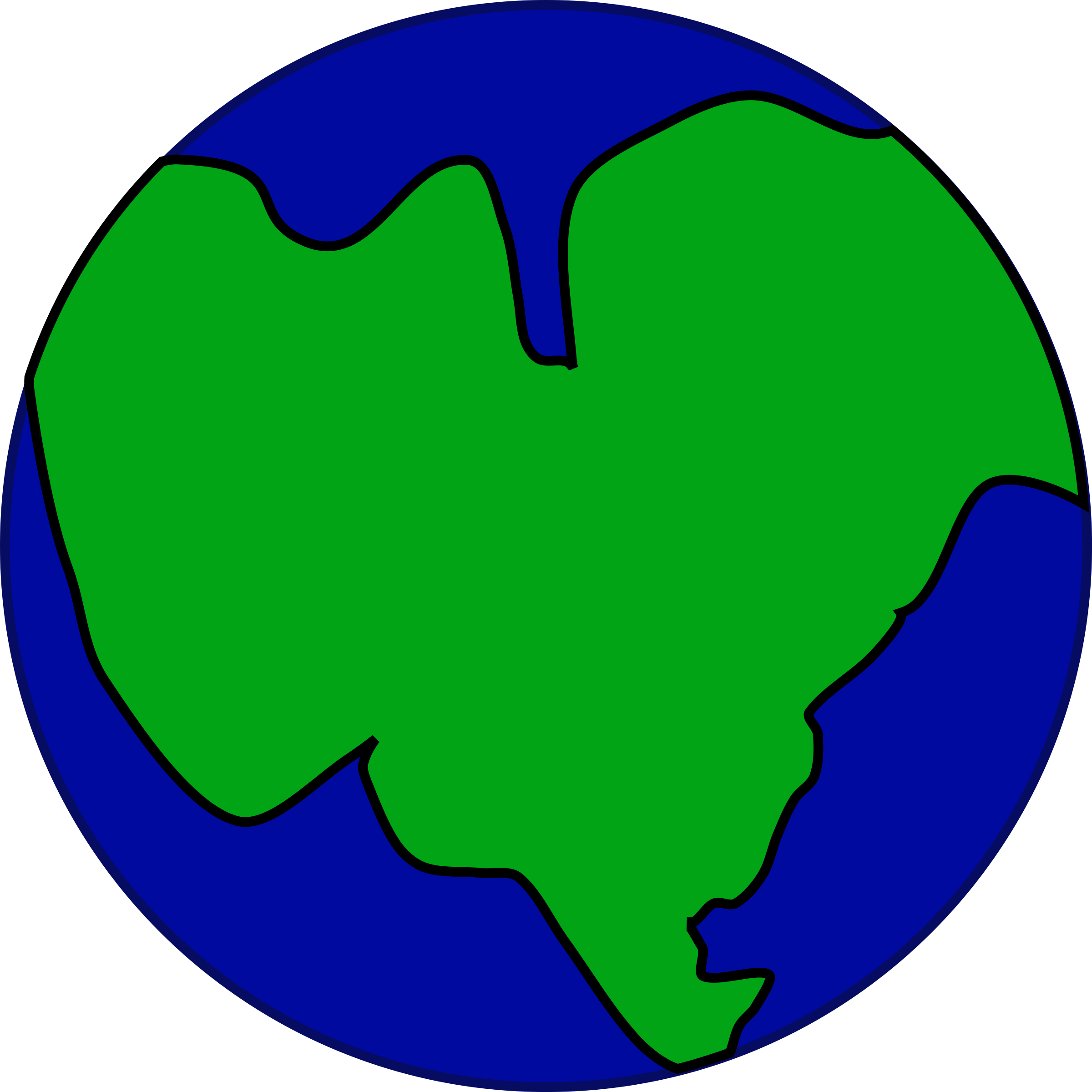 Continent Clipart Free For Download - Earth In One Continent (2400x2400)