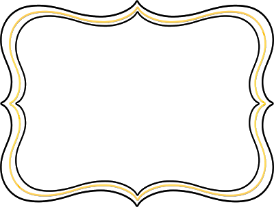 Scroll Shapes Clipart - Shape Border Clip Art (400x303)