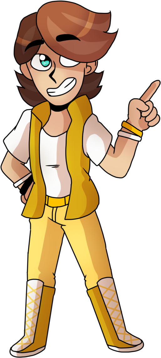 Gold Blue By Bluestei - Chibi (687x1162)