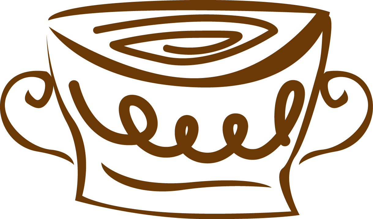 Coffee Cup Logo - Set 80 Large 6.5" Lunch Dinner Kitchen Yellow Brown (1219x716)