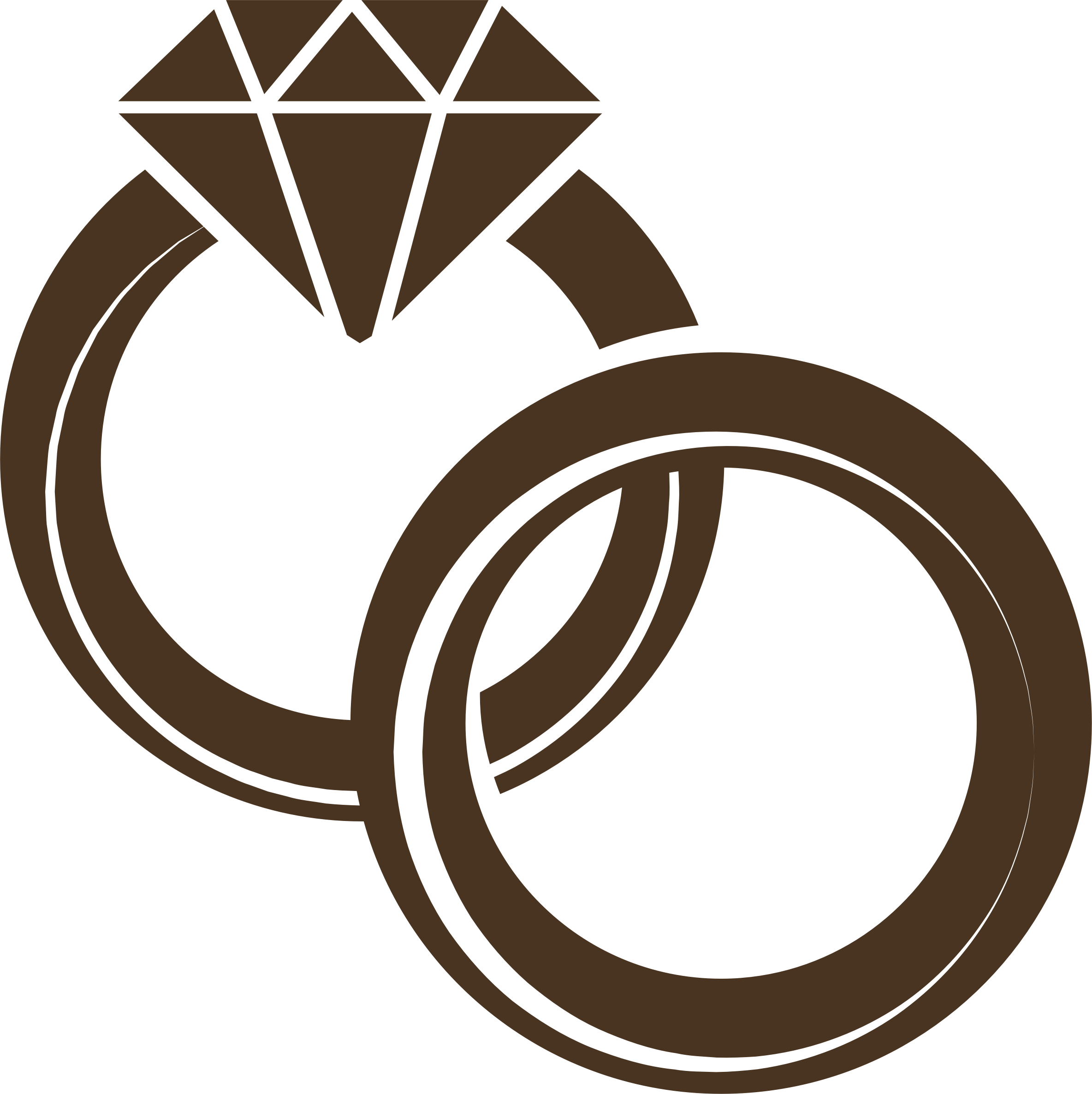 Big Image - Anillos De Matrimonio Vector (2368x2372)