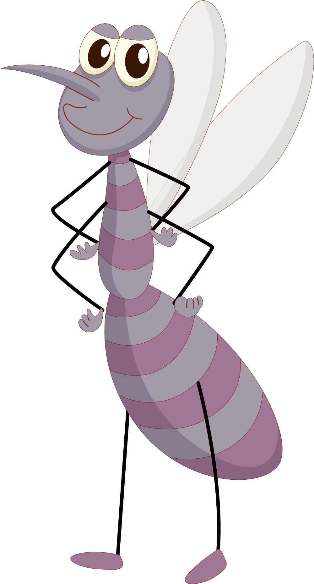 卡通蚂蚁 - Flying Insects Clipart (2107x2107)
