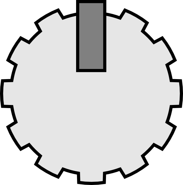Knob Clipart (594x601)