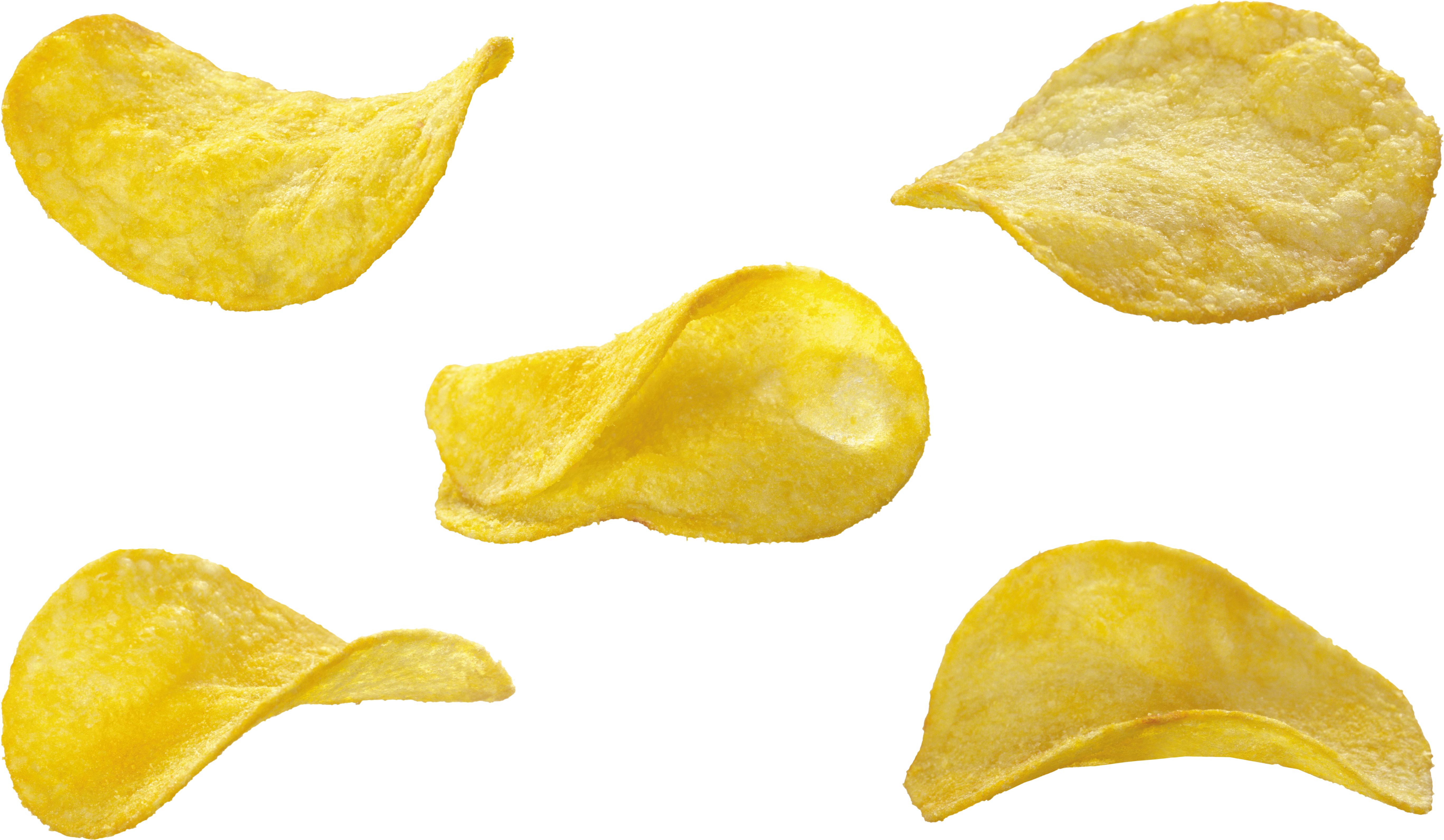 Potato Chips Png - Fast Food (5470x3183)