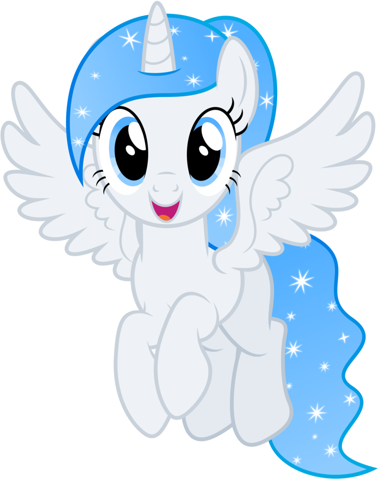 Vector - Princess White Flare Mlp (790x1012)