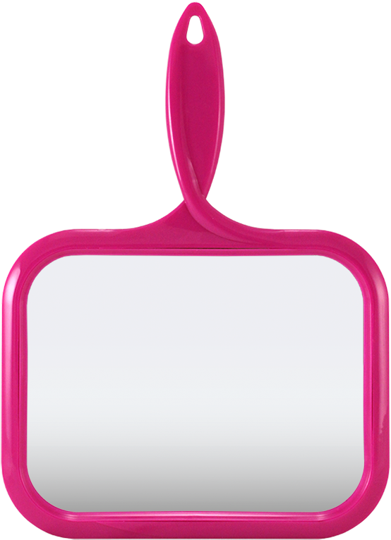 Elite Large Hand Held Mirror - Mirror (611x817)