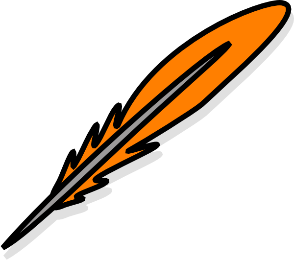 Feather Clip Art (600x531)