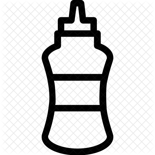 Ketchup Bottle Icon - Ketchup (512x512)