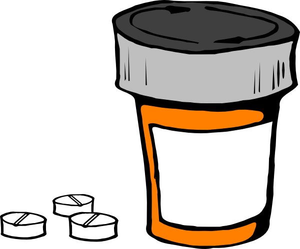 Pill Bottle Transparent Background (600x499)