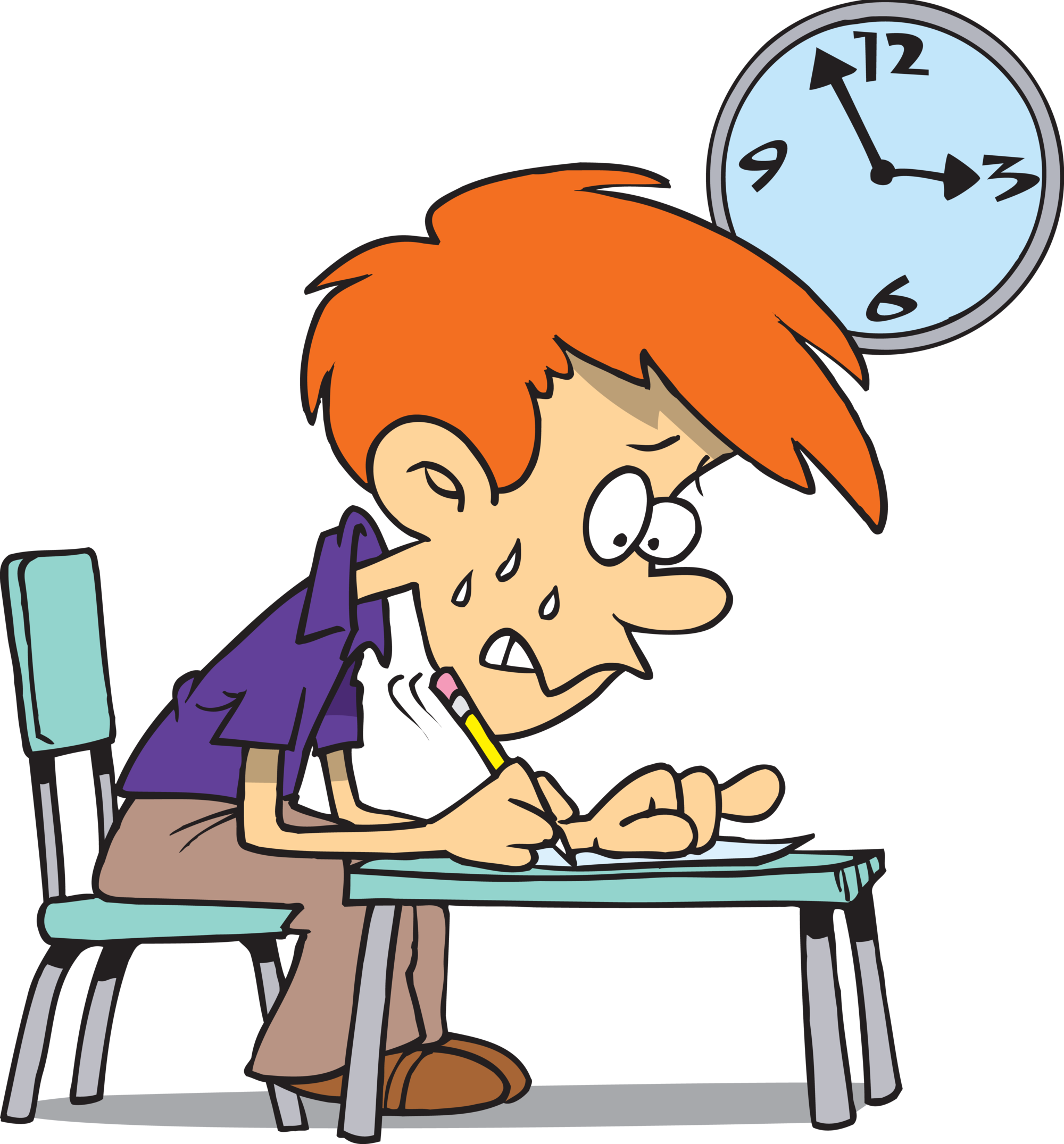 Tap Your Stress Away - Test Taking (2000x2151)
