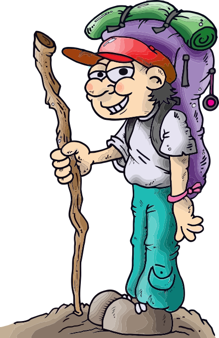 Sparky Treks - Cartoon (439x677)
