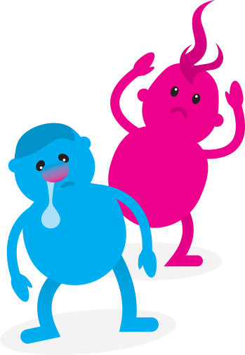 Nausea & Vomiting - Cartoon (349x504)