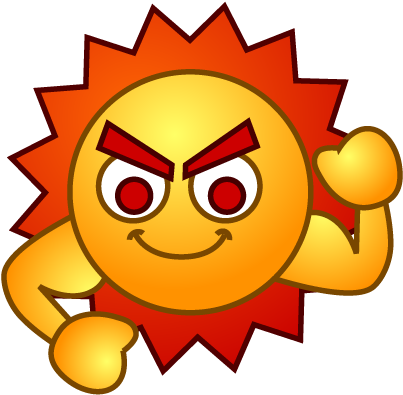 For Download Free Image - 太陽 イラスト 透明 素材 (540x540)