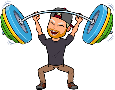 Crossfit - Athlete Bitmoji (398x398)