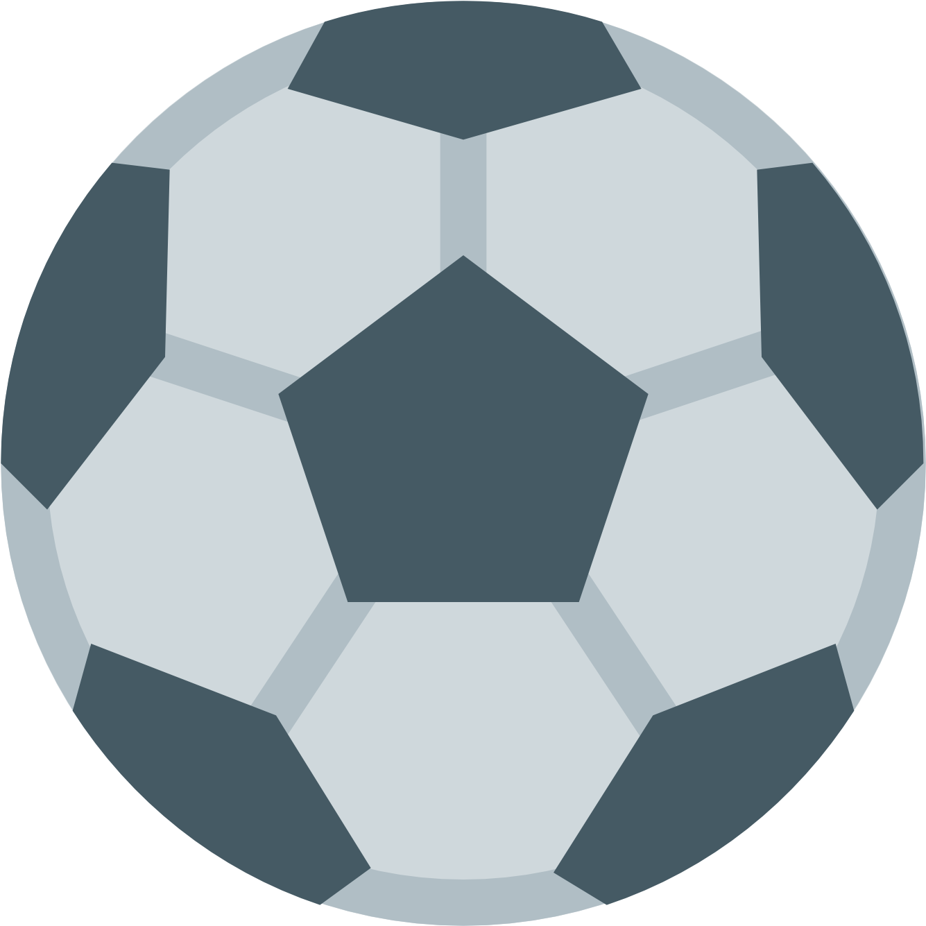 Flat Soccer - Soccer Icon (1600x1600)
