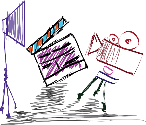 Light Camera Action - Sketch (511x436)