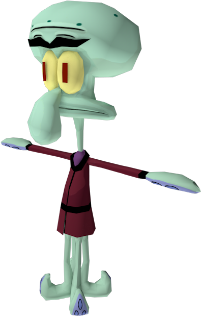 Download Zip Archive - Squidward Tentacles (750x650)
