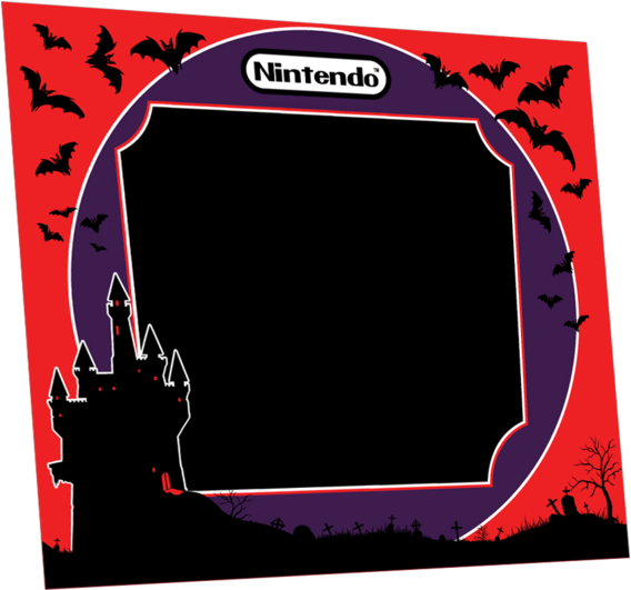 Castlevania Custom Bezel - Castlevania (600x530)