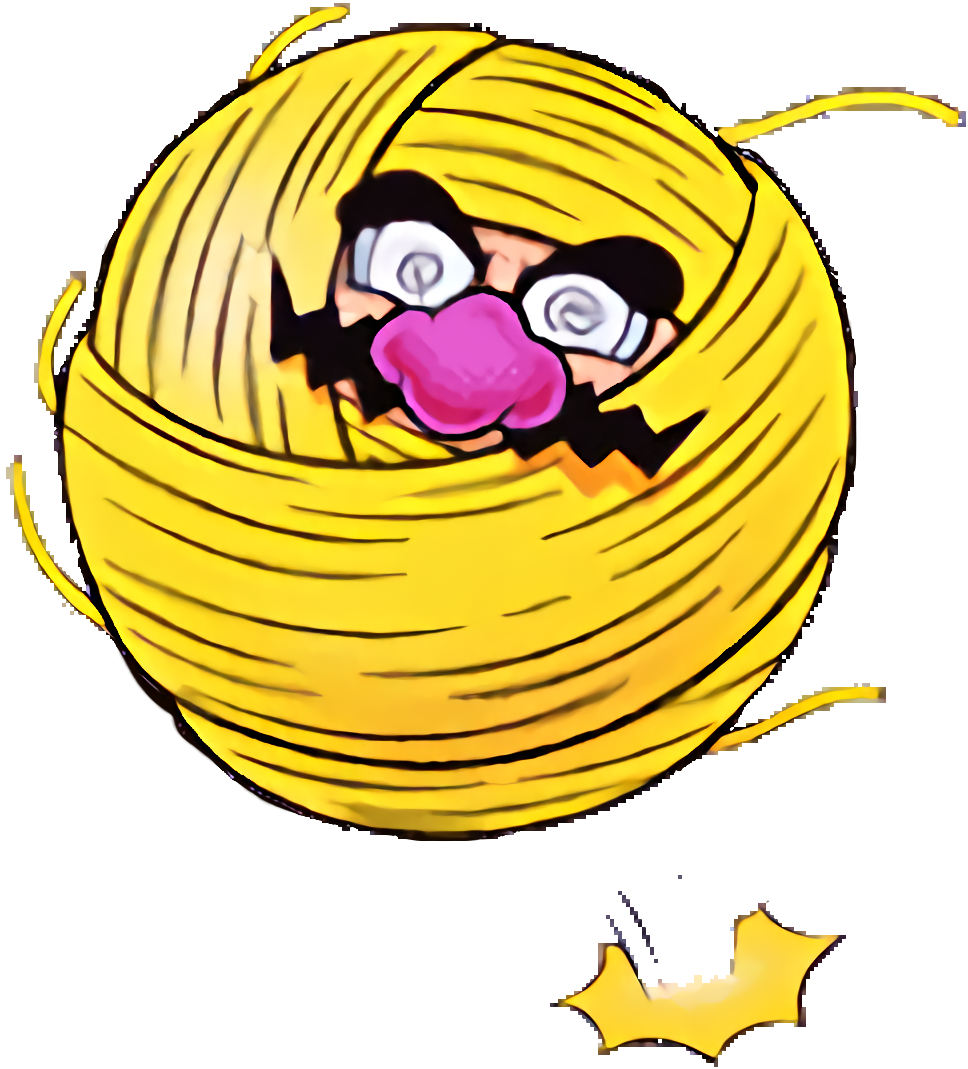 Ball O' String Wario - Ball O' String Wario (976x1088)