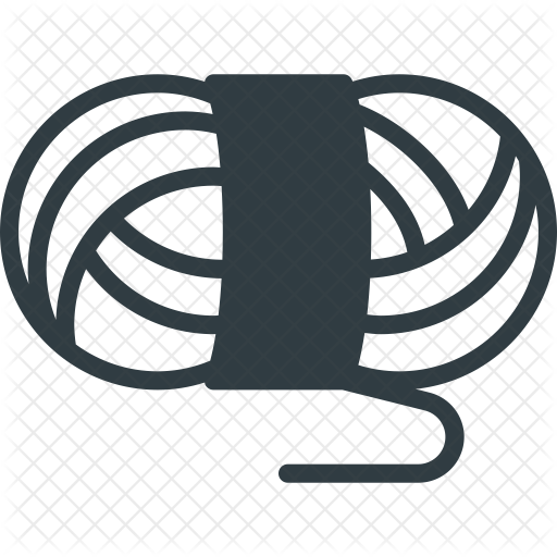 Thread Ball Icon - Wool Icon (512x512)