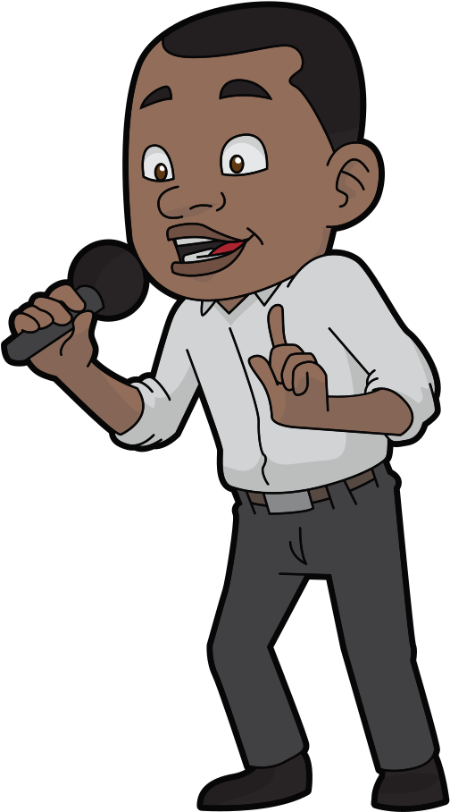 Cartoon Guy Candid Speaker - Wikimedia Commons (791x1024)