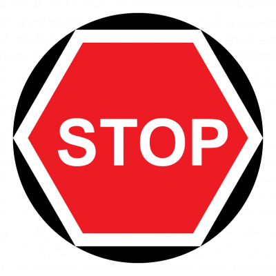 Stop Sign - Stop Sign Drawing (400x400)